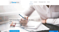 Desktop Screenshot of geneinfo.pro